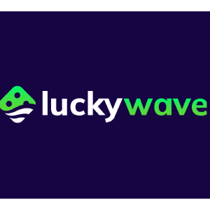 Luckywave Casino обзор для Германии 2026 - Бонус до €15 000 + 350 FS Логотип